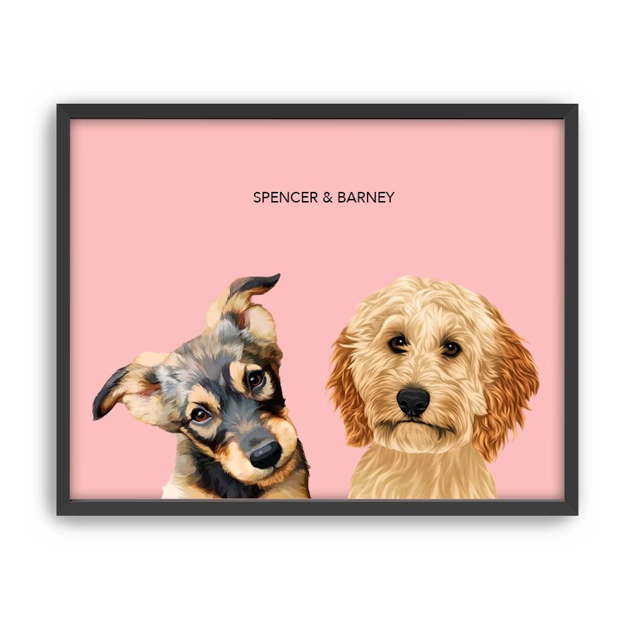 Two Pet Portrait