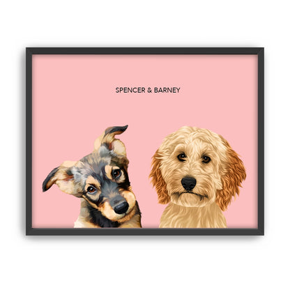 Two Pet Portrait